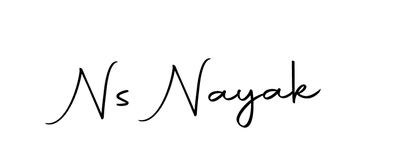 Make a beautiful signature design for name Ns Nayak. Use this online signature maker to create a handwritten signature for free. Ns Nayak signature style 10 images and pictures png