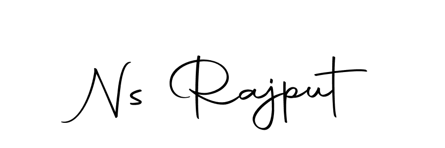 The best way (Autography-DOLnW) to make a short signature is to pick only two or three words in your name. The name Ns Rajput include a total of six letters. For converting this name. Ns Rajput signature style 10 images and pictures png