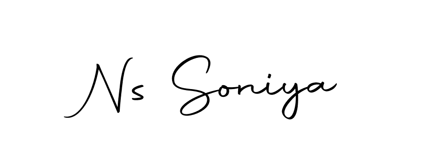 Ns Soniya stylish signature style. Best Handwritten Sign (Autography-DOLnW) for my name. Handwritten Signature Collection Ideas for my name Ns Soniya. Ns Soniya signature style 10 images and pictures png
