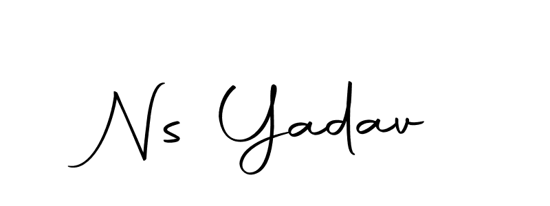 Ns Yadav stylish signature style. Best Handwritten Sign (Autography-DOLnW) for my name. Handwritten Signature Collection Ideas for my name Ns Yadav. Ns Yadav signature style 10 images and pictures png