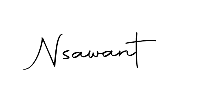 You can use this online signature creator to create a handwritten signature for the name Nsawant. This is the best online autograph maker. Nsawant signature style 10 images and pictures png