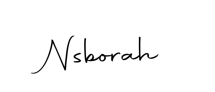 Once you've used our free online signature maker to create your best signature Autography-DOLnW style, it's time to enjoy all of the benefits that Nsborah name signing documents. Nsborah signature style 10 images and pictures png