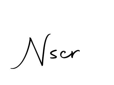 if you are searching for the best signature style for your name Nscr. so please give up your signature search. here we have designed multiple signature styles  using Autography-DOLnW. Nscr signature style 10 images and pictures png