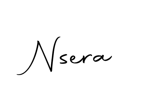 Here are the top 10 professional signature styles for the name Nsera. These are the best autograph styles you can use for your name. Nsera signature style 10 images and pictures png