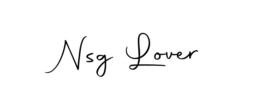 The best way (Autography-DOLnW) to make a short signature is to pick only two or three words in your name. The name Nsg Lover include a total of six letters. For converting this name. Nsg Lover signature style 10 images and pictures png