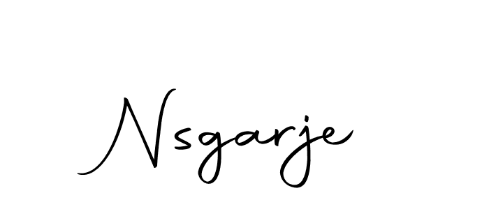 Also You can easily find your signature by using the search form. We will create Nsgarje name handwritten signature images for you free of cost using Autography-DOLnW sign style. Nsgarje signature style 10 images and pictures png