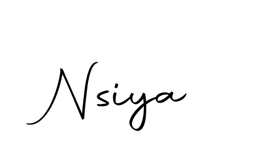 You can use this online signature creator to create a handwritten signature for the name Nsiya. This is the best online autograph maker. Nsiya signature style 10 images and pictures png
