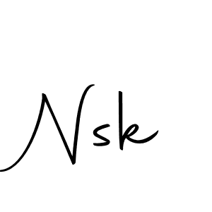 Nsk stylish signature style. Best Handwritten Sign (Autography-DOLnW) for my name. Handwritten Signature Collection Ideas for my name Nsk. Nsk signature style 10 images and pictures png