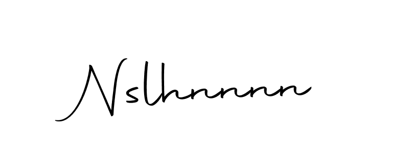 This is the best signature style for the Nslhnnnn name. Also you like these signature font (Autography-DOLnW). Mix name signature. Nslhnnnn signature style 10 images and pictures png