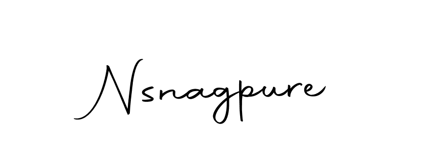 Design your own signature with our free online signature maker. With this signature software, you can create a handwritten (Autography-DOLnW) signature for name Nsnagpure. Nsnagpure signature style 10 images and pictures png