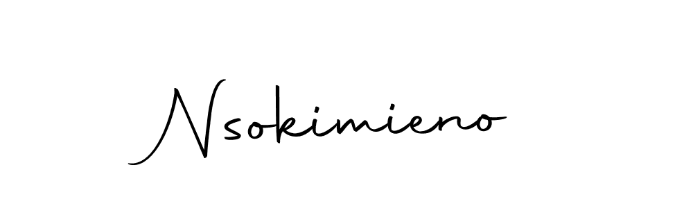 How to make Nsokimieno name signature. Use Autography-DOLnW style for creating short signs online. This is the latest handwritten sign. Nsokimieno signature style 10 images and pictures png