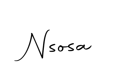 Best and Professional Signature Style for Nsosa. Autography-DOLnW Best Signature Style Collection. Nsosa signature style 10 images and pictures png