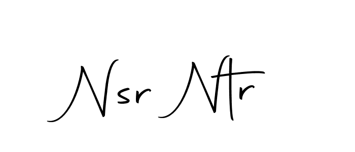 Make a beautiful signature design for name Nsr Ntr. Use this online signature maker to create a handwritten signature for free. Nsr Ntr signature style 10 images and pictures png