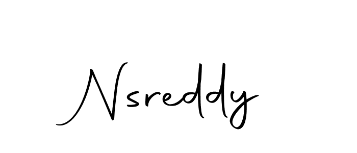 How to make Nsreddy name signature. Use Autography-DOLnW style for creating short signs online. This is the latest handwritten sign. Nsreddy signature style 10 images and pictures png