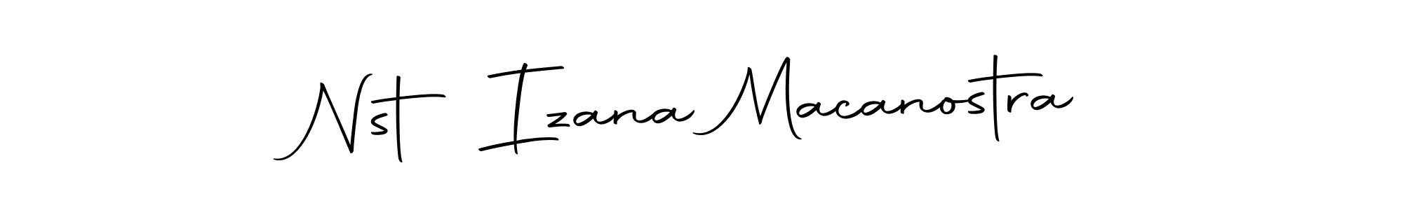 How to make Nst Izana Macanostra signature? Autography-DOLnW is a professional autograph style. Create handwritten signature for Nst Izana Macanostra name. Nst Izana Macanostra signature style 10 images and pictures png
