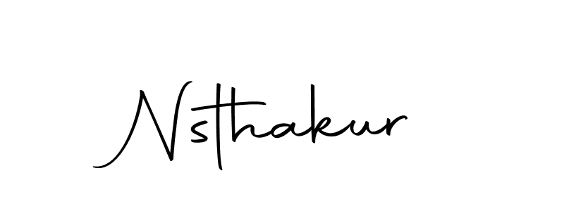Use a signature maker to create a handwritten signature online. With this signature software, you can design (Autography-DOLnW) your own signature for name Nsthakur. Nsthakur signature style 10 images and pictures png