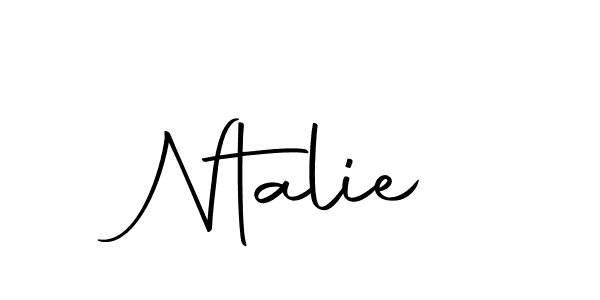 Make a beautiful signature design for name Ntalie. With this signature (Autography-DOLnW) style, you can create a handwritten signature for free. Ntalie signature style 10 images and pictures png