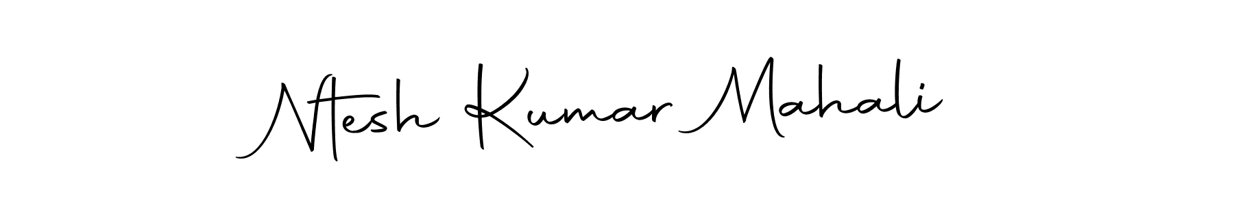 Make a beautiful signature design for name Ntesh Kumar Mahali. Use this online signature maker to create a handwritten signature for free. Ntesh Kumar Mahali signature style 10 images and pictures png