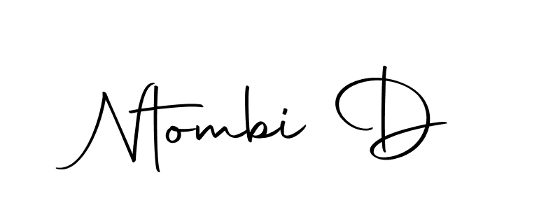 Make a beautiful signature design for name Ntombi D. With this signature (Autography-DOLnW) style, you can create a handwritten signature for free. Ntombi D signature style 10 images and pictures png
