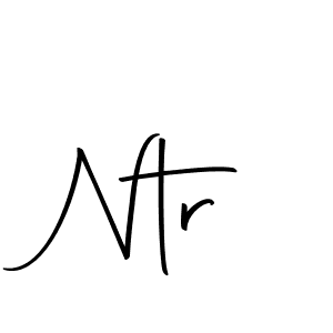 Design your own signature with our free online signature maker. With this signature software, you can create a handwritten (Autography-DOLnW) signature for name Ntr. Ntr signature style 10 images and pictures png