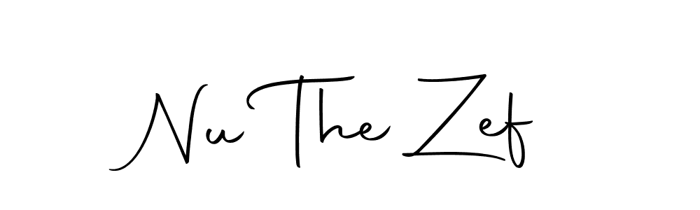 The best way (Autography-DOLnW) to make a short signature is to pick only two or three words in your name. The name Nu The Zef include a total of six letters. For converting this name. Nu The Zef signature style 10 images and pictures png