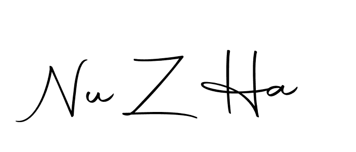 This is the best signature style for the Nu Z Ha name. Also you like these signature font (Autography-DOLnW). Mix name signature. Nu Z Ha signature style 10 images and pictures png