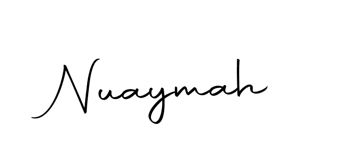 Here are the top 10 professional signature styles for the name Nuaymah. These are the best autograph styles you can use for your name. Nuaymah signature style 10 images and pictures png