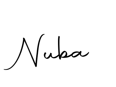You can use this online signature creator to create a handwritten signature for the name Nuba. This is the best online autograph maker. Nuba signature style 10 images and pictures png