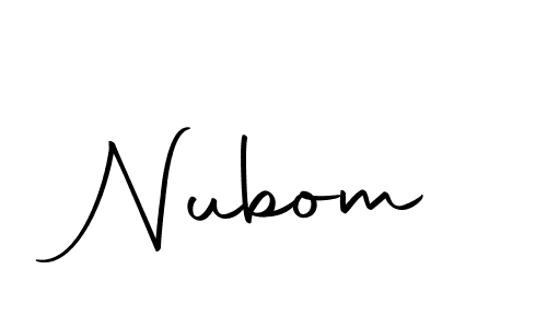 Here are the top 10 professional signature styles for the name Nubom. These are the best autograph styles you can use for your name. Nubom signature style 10 images and pictures png