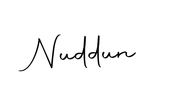 Here are the top 10 professional signature styles for the name Nuddun. These are the best autograph styles you can use for your name. Nuddun signature style 10 images and pictures png