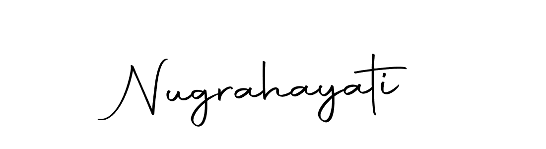 Make a beautiful signature design for name Nugrahayati. Use this online signature maker to create a handwritten signature for free. Nugrahayati signature style 10 images and pictures png