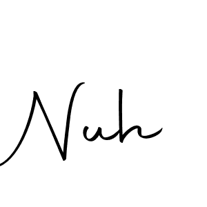 Nuh stylish signature style. Best Handwritten Sign (Autography-DOLnW) for my name. Handwritten Signature Collection Ideas for my name Nuh. Nuh signature style 10 images and pictures png