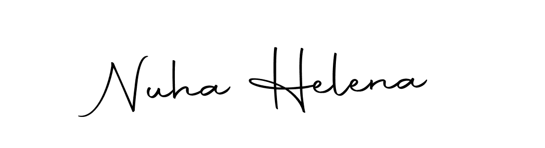Also we have Nuha Helena name is the best signature style. Create professional handwritten signature collection using Autography-DOLnW autograph style. Nuha Helena signature style 10 images and pictures png