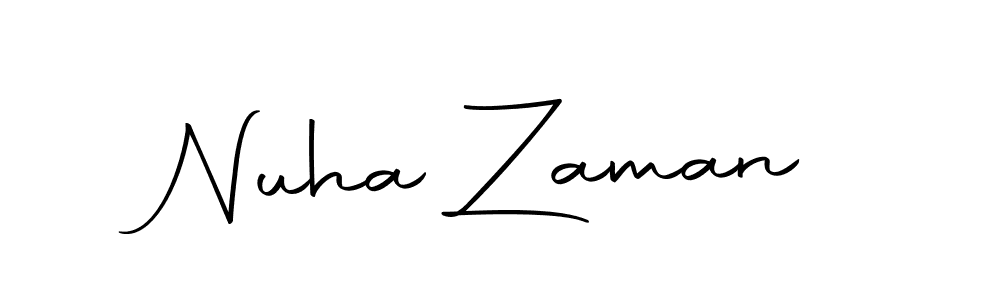 This is the best signature style for the Nuha Zaman name. Also you like these signature font (Autography-DOLnW). Mix name signature. Nuha Zaman signature style 10 images and pictures png