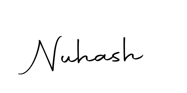 Also we have Nuhash name is the best signature style. Create professional handwritten signature collection using Autography-DOLnW autograph style. Nuhash signature style 10 images and pictures png