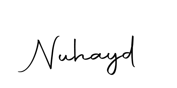It looks lik you need a new signature style for name Nuhayd. Design unique handwritten (Autography-DOLnW) signature with our free signature maker in just a few clicks. Nuhayd signature style 10 images and pictures png