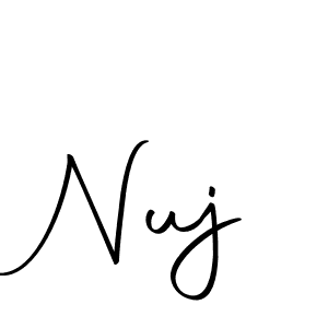 How to Draw Nuj signature style? Autography-DOLnW is a latest design signature styles for name Nuj. Nuj signature style 10 images and pictures png
