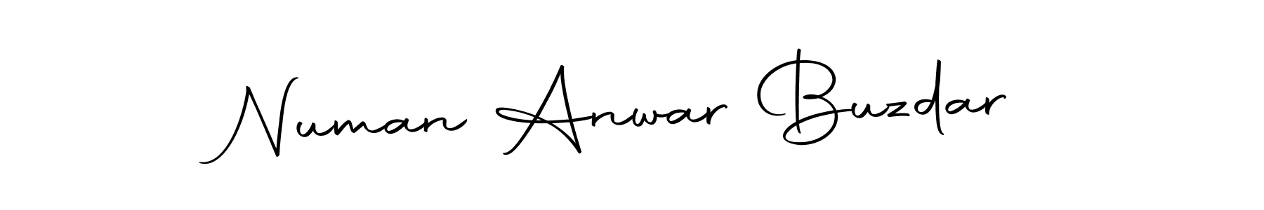 How to make Numan Anwar Buzdar name signature. Use Autography-DOLnW style for creating short signs online. This is the latest handwritten sign. Numan Anwar Buzdar signature style 10 images and pictures png