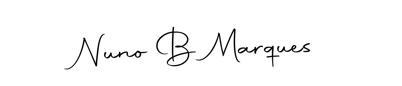 Create a beautiful signature design for name Nuno B Marques. With this signature (Autography-DOLnW) fonts, you can make a handwritten signature for free. Nuno B Marques signature style 10 images and pictures png