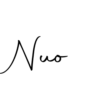 Use a signature maker to create a handwritten signature online. With this signature software, you can design (Autography-DOLnW) your own signature for name Nuo. Nuo signature style 10 images and pictures png