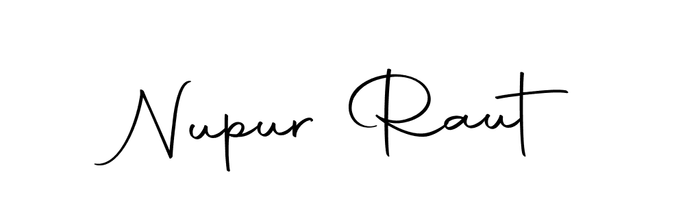 Use a signature maker to create a handwritten signature online. With this signature software, you can design (Autography-DOLnW) your own signature for name Nupur Raut. Nupur Raut signature style 10 images and pictures png