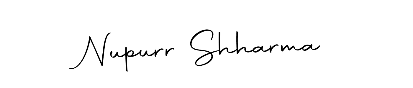 You can use this online signature creator to create a handwritten signature for the name Nupurr Shharma. This is the best online autograph maker. Nupurr Shharma signature style 10 images and pictures png