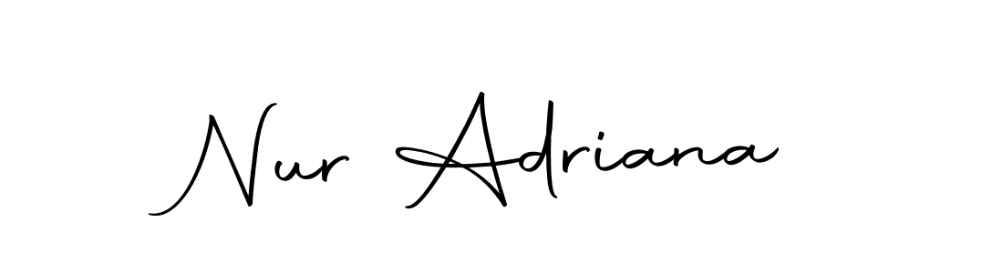 Also we have Nur Adriana name is the best signature style. Create professional handwritten signature collection using Autography-DOLnW autograph style. Nur Adriana signature style 10 images and pictures png