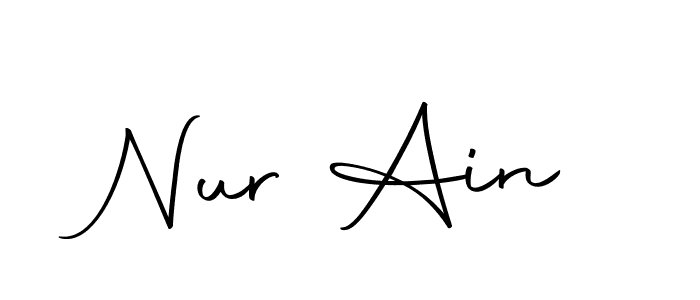 Autography-DOLnW is a professional signature style that is perfect for those who want to add a touch of class to their signature. It is also a great choice for those who want to make their signature more unique. Get Nur Ain name to fancy signature for free. Nur Ain signature style 10 images and pictures png