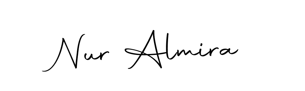 Make a short Nur Almira signature style. Manage your documents anywhere anytime using Autography-DOLnW. Create and add eSignatures, submit forms, share and send files easily. Nur Almira signature style 10 images and pictures png