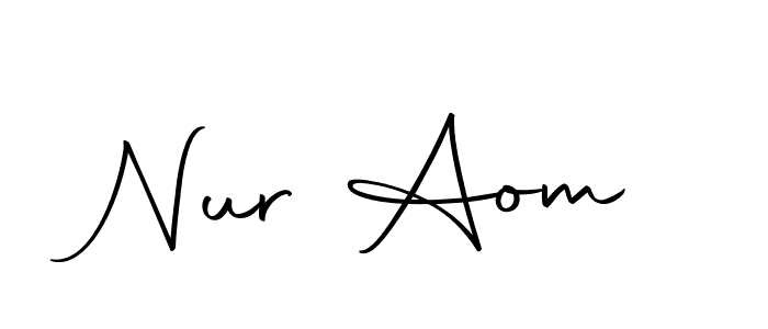 Autography-DOLnW is a professional signature style that is perfect for those who want to add a touch of class to their signature. It is also a great choice for those who want to make their signature more unique. Get Nur Aom name to fancy signature for free. Nur Aom signature style 10 images and pictures png
