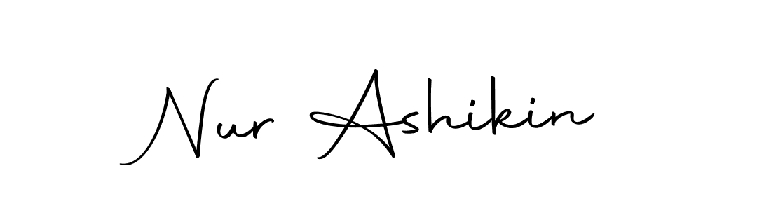 This is the best signature style for the Nur Ashikin name. Also you like these signature font (Autography-DOLnW). Mix name signature. Nur Ashikin signature style 10 images and pictures png