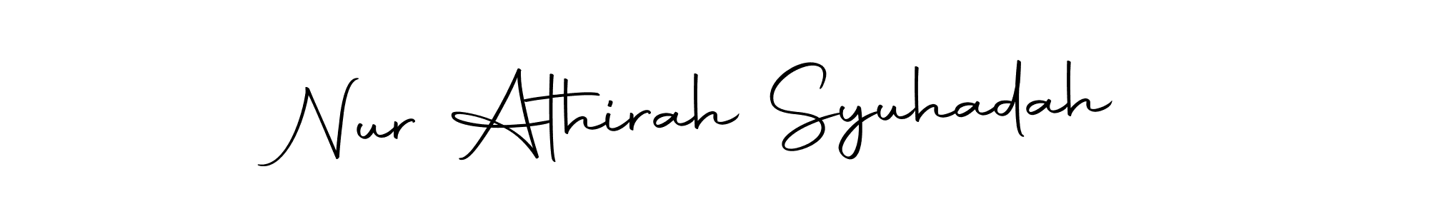 Check out images of Autograph of Nur Athirah Syuhadah name. Actor Nur Athirah Syuhadah Signature Style. Autography-DOLnW is a professional sign style online. Nur Athirah Syuhadah signature style 10 images and pictures png