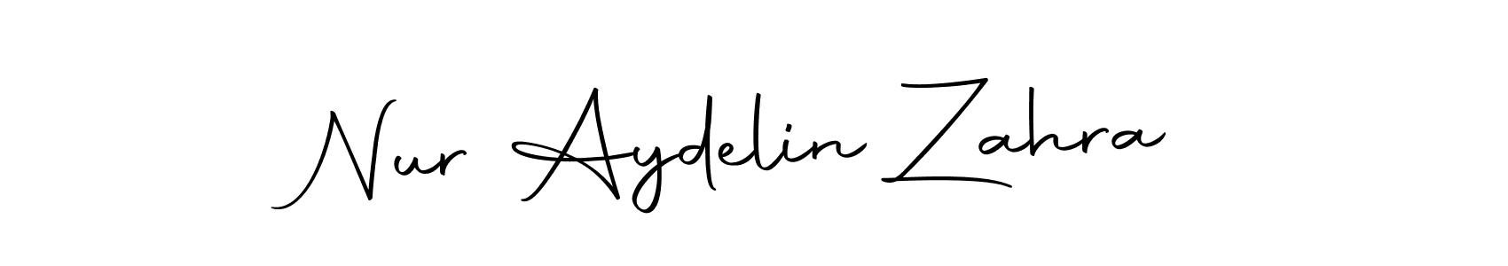 Once you've used our free online signature maker to create your best signature Autography-DOLnW style, it's time to enjoy all of the benefits that Nur Aydelin Zahra name signing documents. Nur Aydelin Zahra signature style 10 images and pictures png