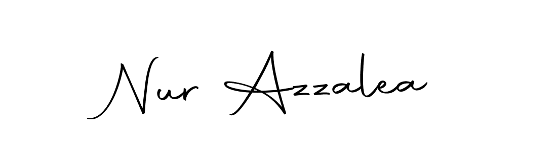 Here are the top 10 professional signature styles for the name Nur Azzalea. These are the best autograph styles you can use for your name. Nur Azzalea signature style 10 images and pictures png